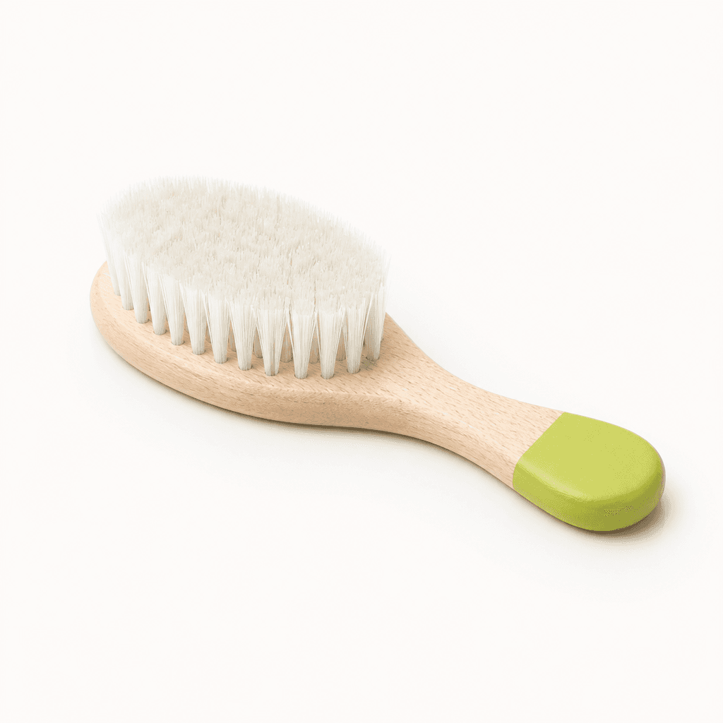 Soft-bristle brush